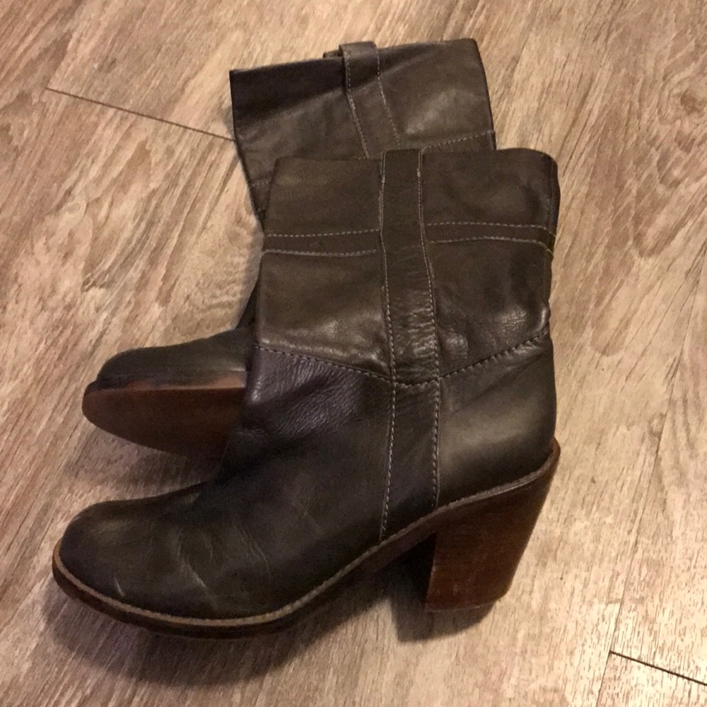 Aldo brown leather boots